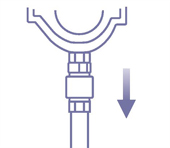 Gas/chemical emissions through drain port